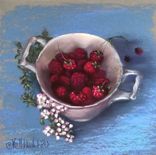 Juicy Raspberry by Nataly Mikhailiuk