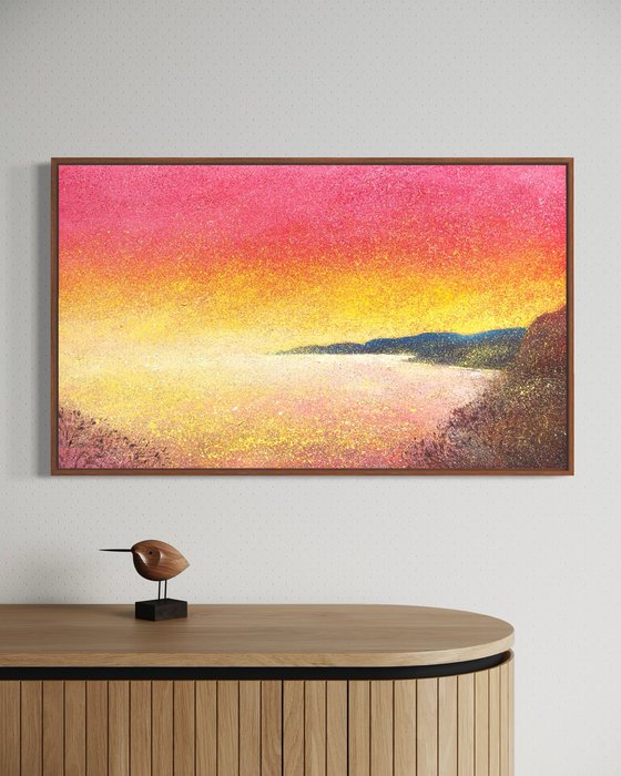 Bright sunset