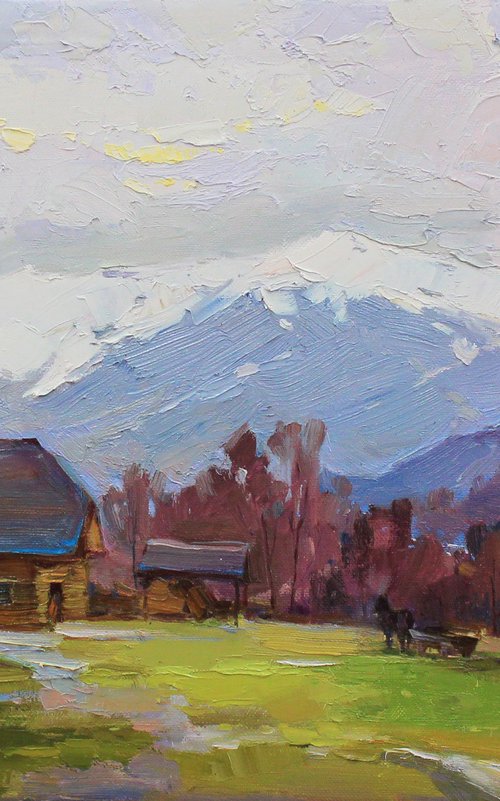 After rain by Alisa Onipchenko-Cherniakovska