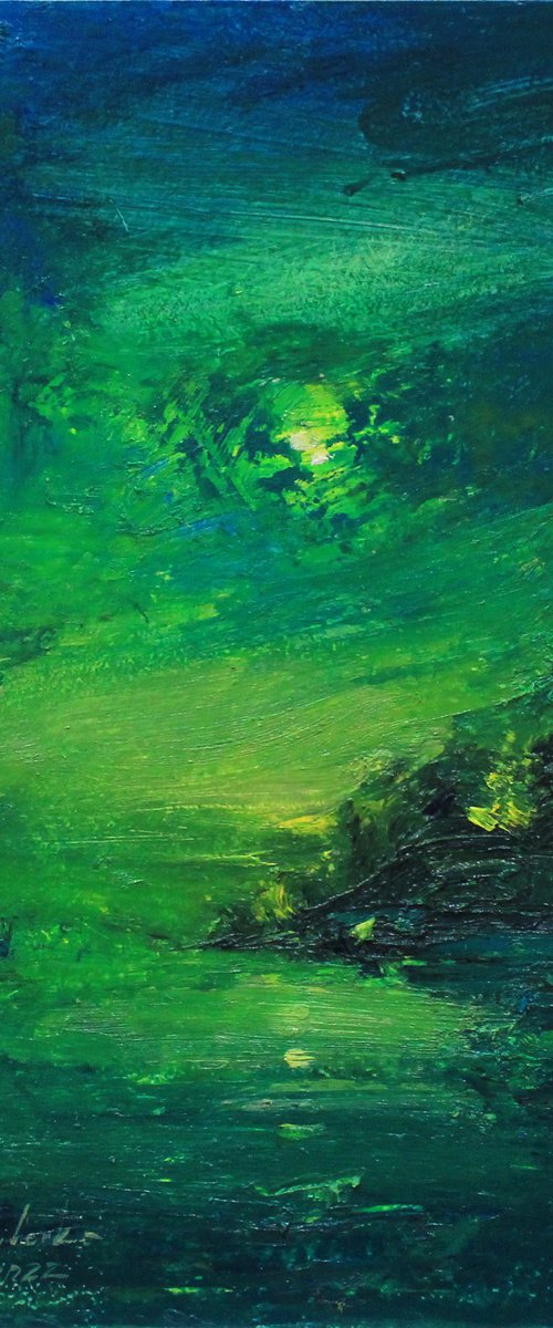 "In green" by Alisa Onipchenko-Cherniakovska