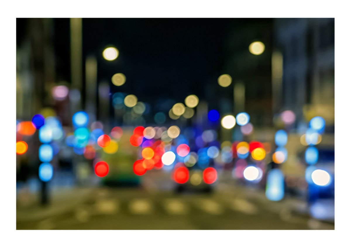 City Lights. Limited Edition 1/50 15x10 inch Photographic Print by Graham Briggs