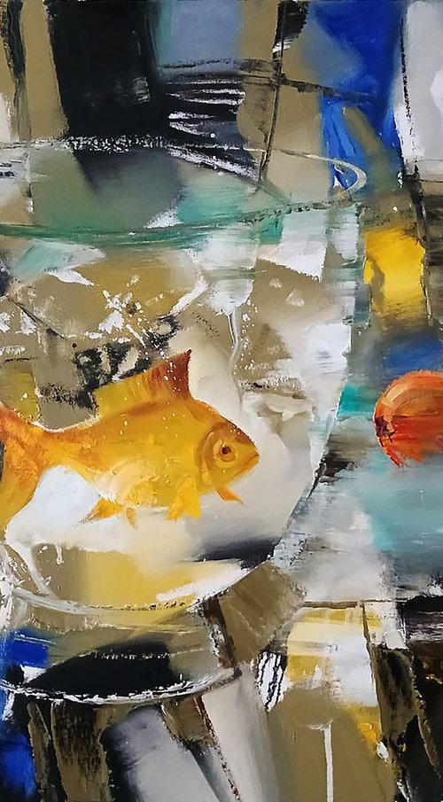 Goldfish by Anatolii Tarabаnov