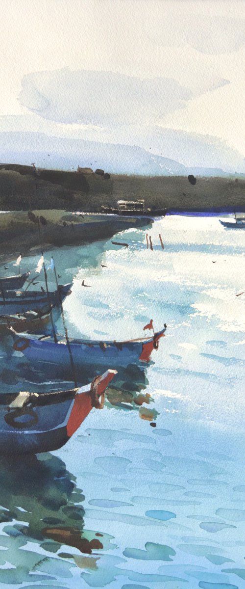 Siesta for the boats by Prashant Prabhu