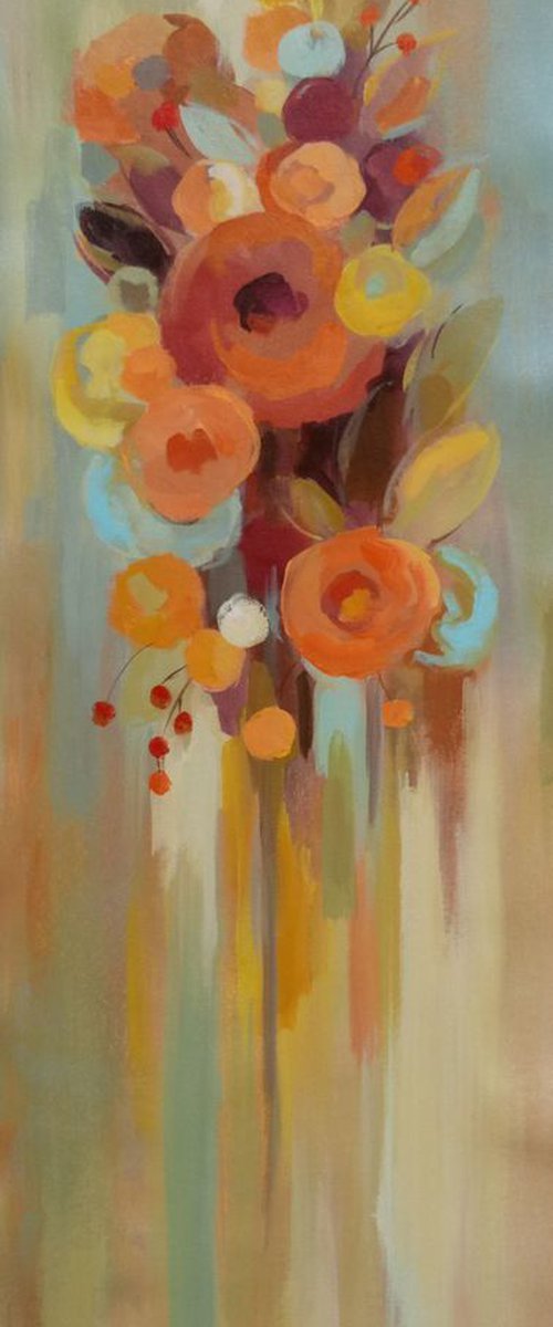 Autumn Tall Flowers I by Silvia  Vassileva