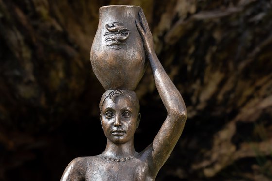 Oregon Mermaid Bronze Resin