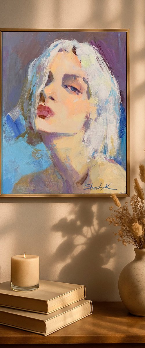 Blue Reverie by Tetiana Shendryk