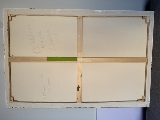 Measured Stillness. blue indigo