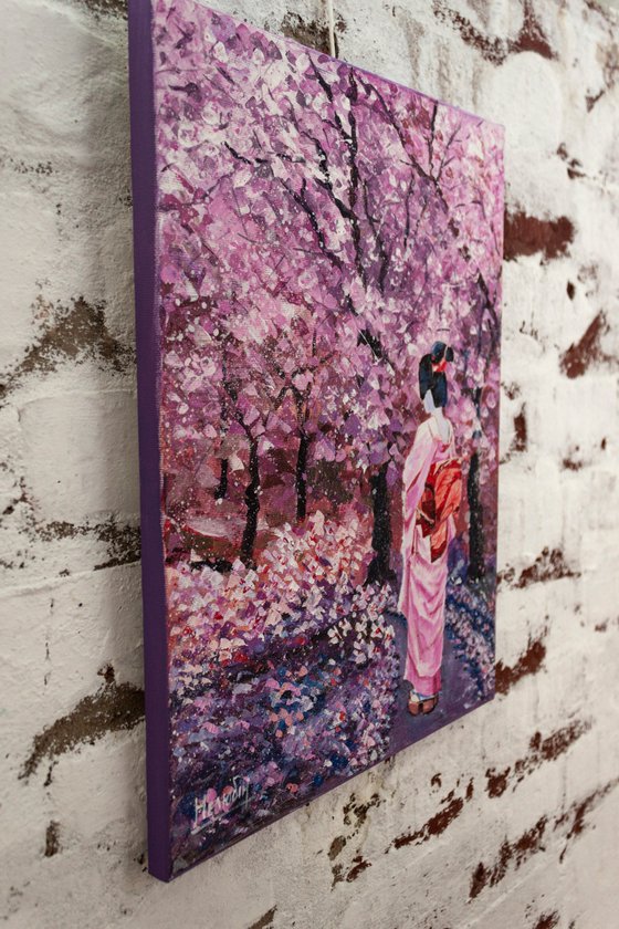 Blooming cherry