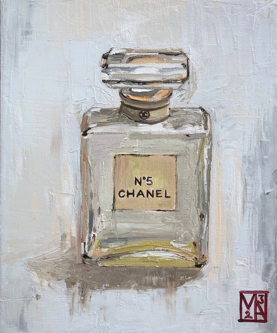 Chanel No5 Oil painting by Martin Allen