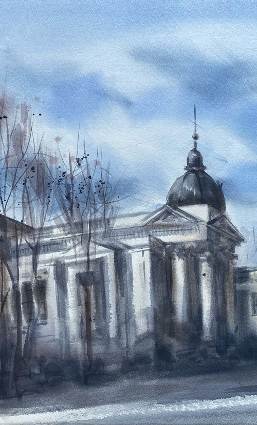 The city opening into spring by Galina Poloz