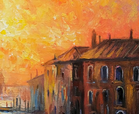 Sunset in Venice