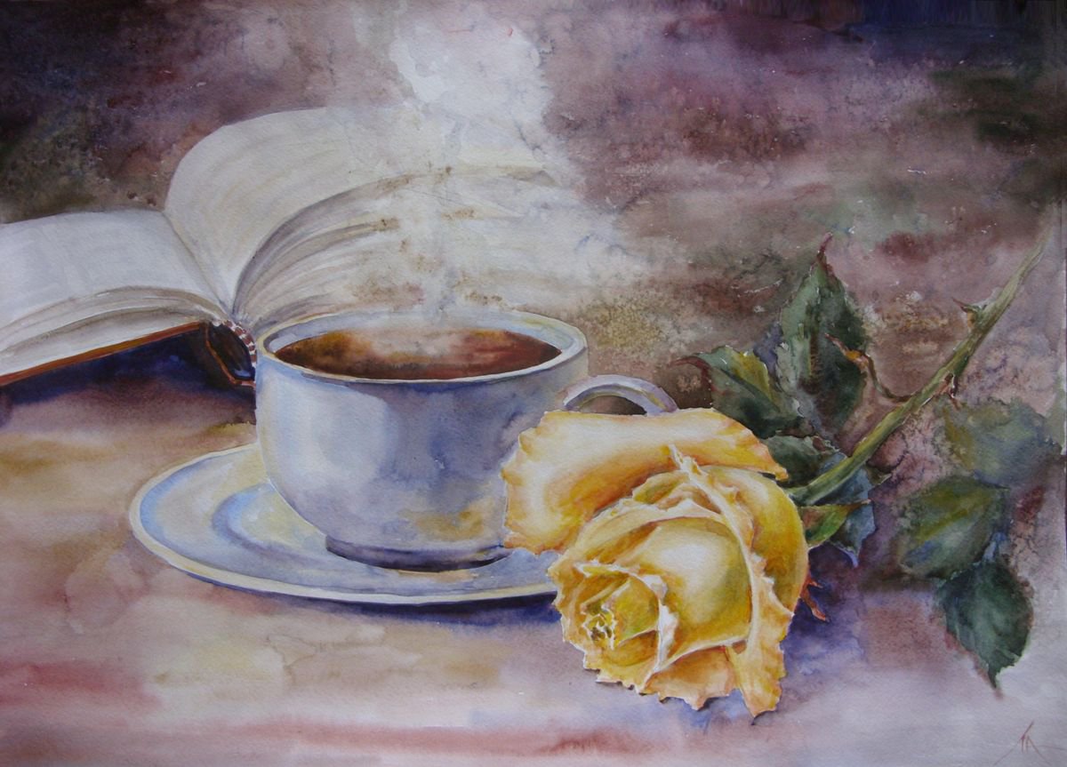 Fragrant Tea by Liubov Ponomareva