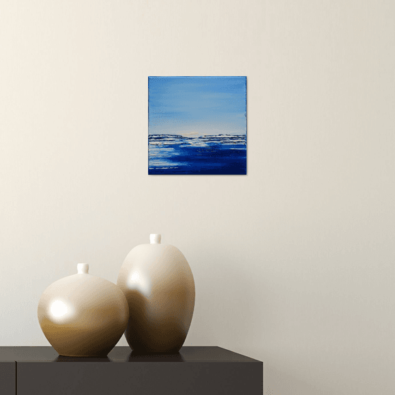 Blue Sky II - Modern abstract Gift Idea Urban art