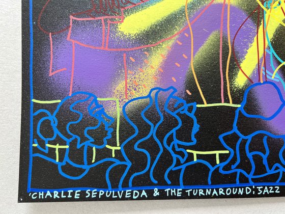 Charlie Sepulveda & The Turnaround, Jazz & Heritage Fest, N.O., USA, WWOZ JAZZ Tent