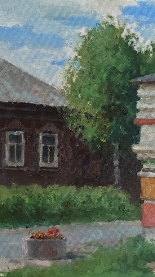 House in Suzdal by Olga Goryunova