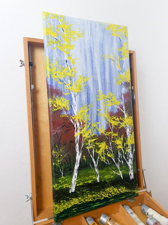 Heavenly Birches 3