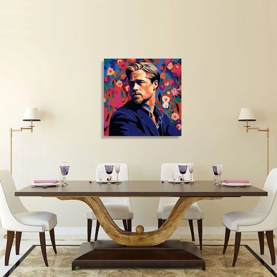 Portrait of Brad Pitt