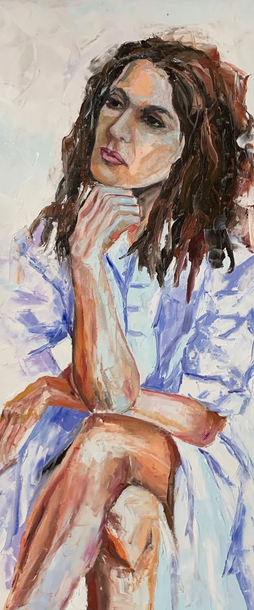 Dreaming woman. by Vita Schagen