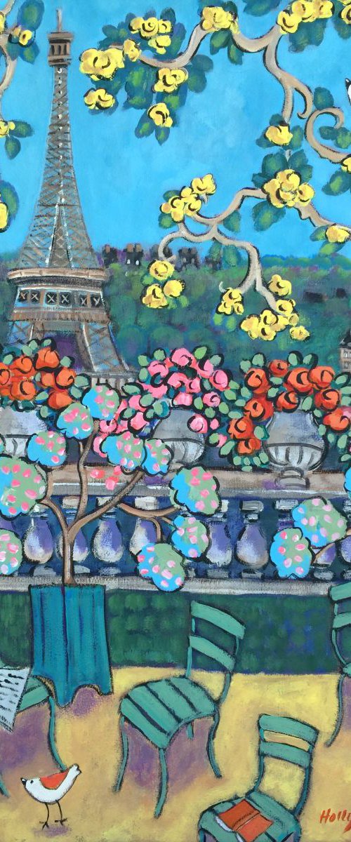 "Blooming Paris" by Holly Wojahn