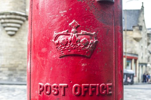 RED POSTBOX Limited edition  1/20 18X12 by Laura Fitzpatrick
