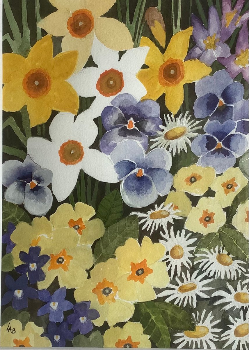 Spring Flowers by Linda Bartlett