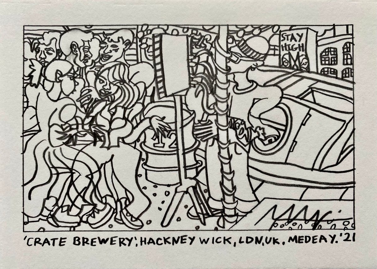 Crate Brewery, Hackney Wick, LDN, UK by Medea