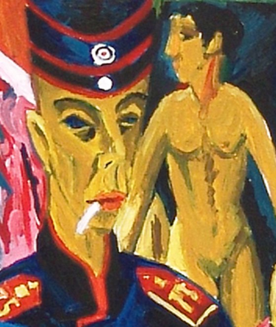 Self Portrait As A Soldier