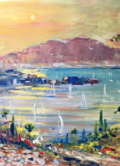 Napoli morning by Altin Furxhi