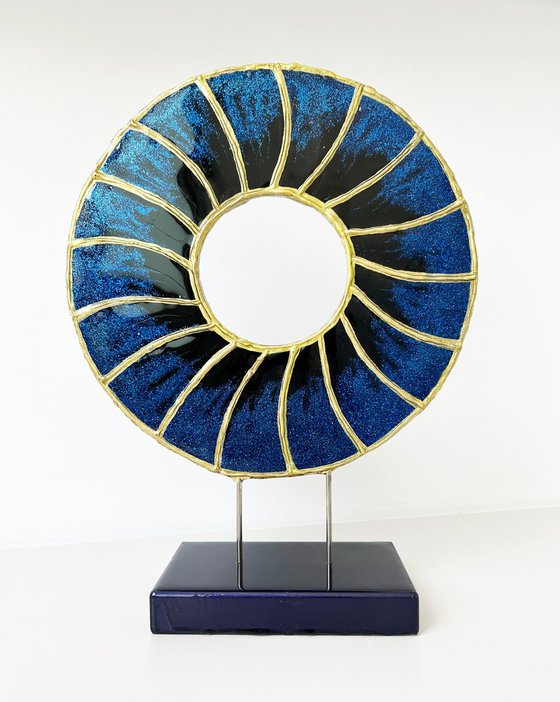 Blue Eye. Table decoration Sculpture 3D. Art. Modern Art. Good Eye. Contemporary decor, Art object