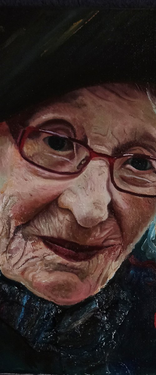 Portrait irregolare n. 10 - Zia Beth by Laura Muolo