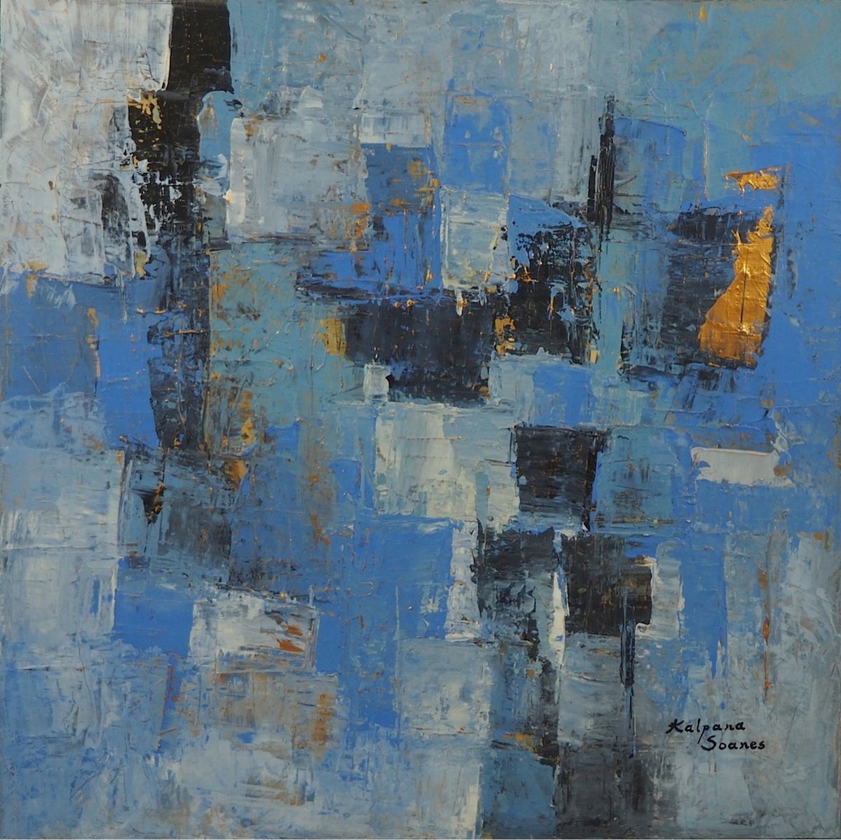  This Cold Frosty Winter By Kalpana Soanes, 31 X 31, Artwork For Sale On Artfinder