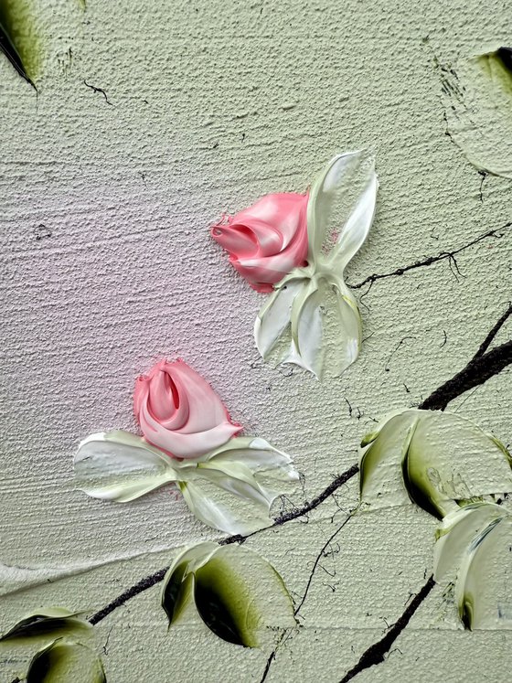 "Pale Rose Garden"