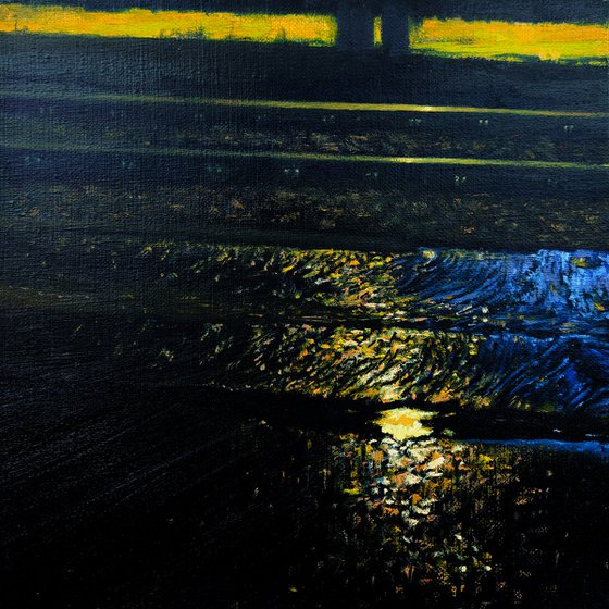 Asphalt at the Warsaw Ursus Północny Station