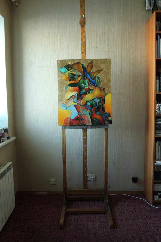 Gold. Interior Space