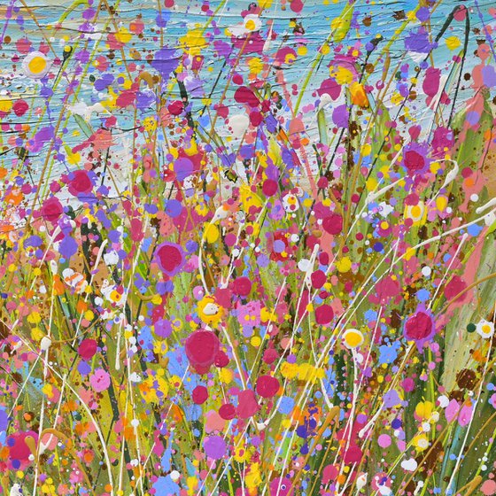 Seaside Bloom - Original Floral Painting