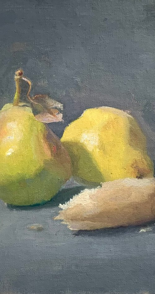 Pear Repast by Elizabeth B. Tucker