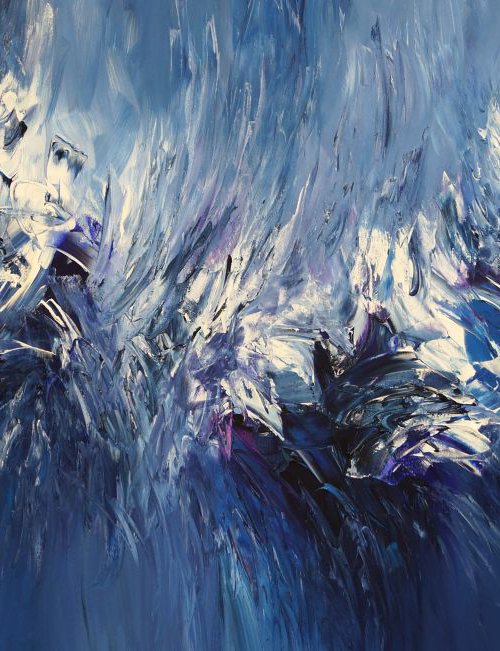 Deep Blue Inspirations L 1 by Peter Nottrott