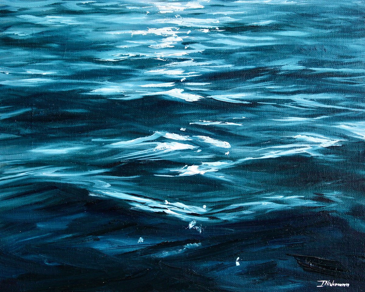 Silent Water By Liza Illichmann, 12 X 9, Artwork For Sale On Artfinder