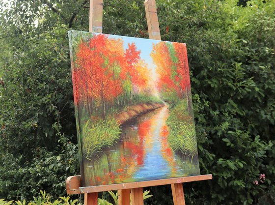 The colorful autumn