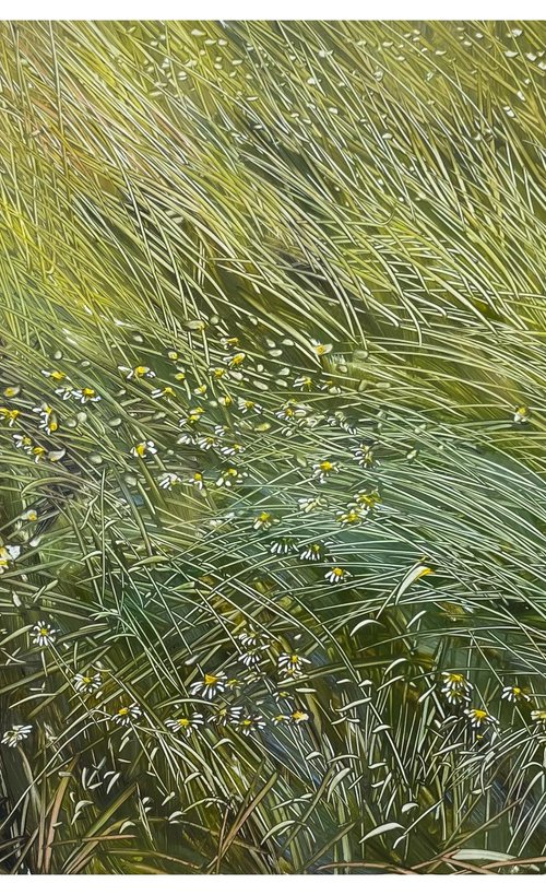 WILDFLOWERS AND GRASSES small by Maija Nochevnaya