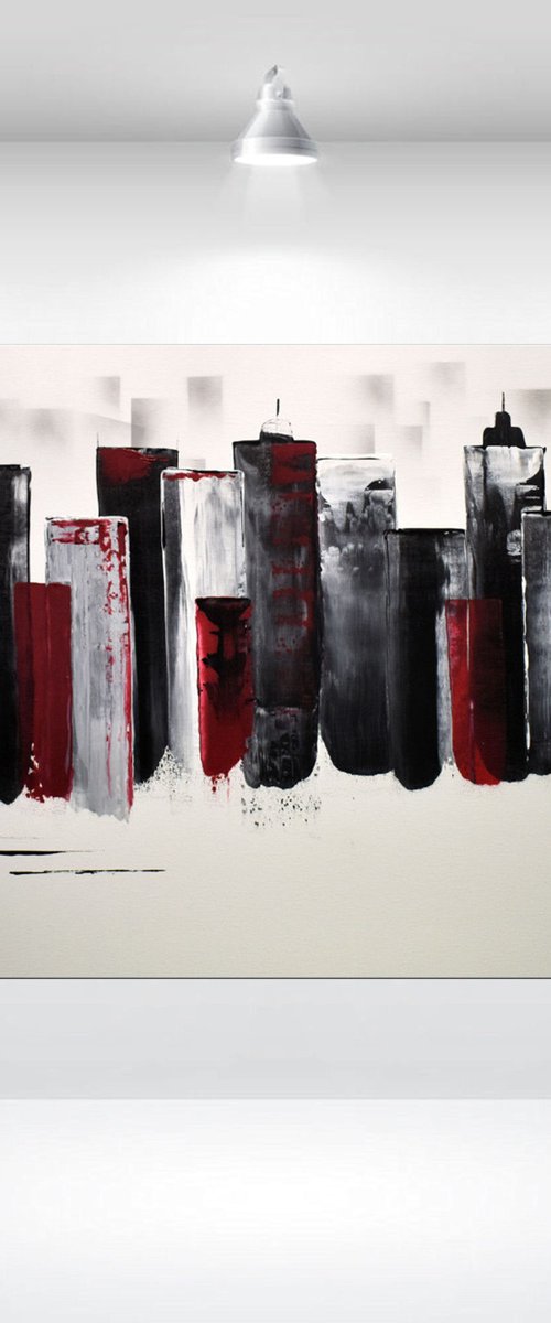 Crimson Skyline by Edelgard Schroer