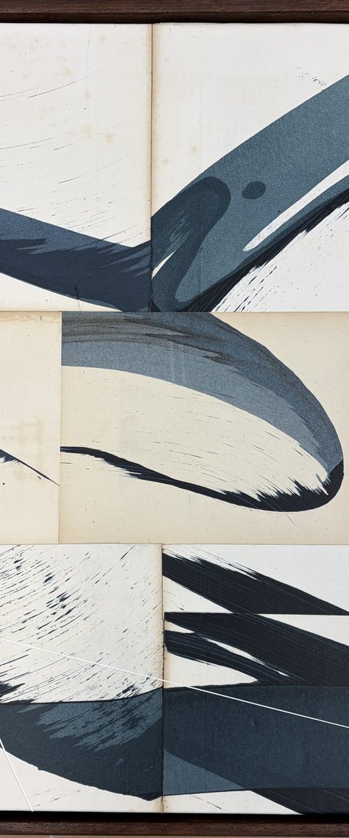 Hokusai Indigo VIII by Jane Skingley
