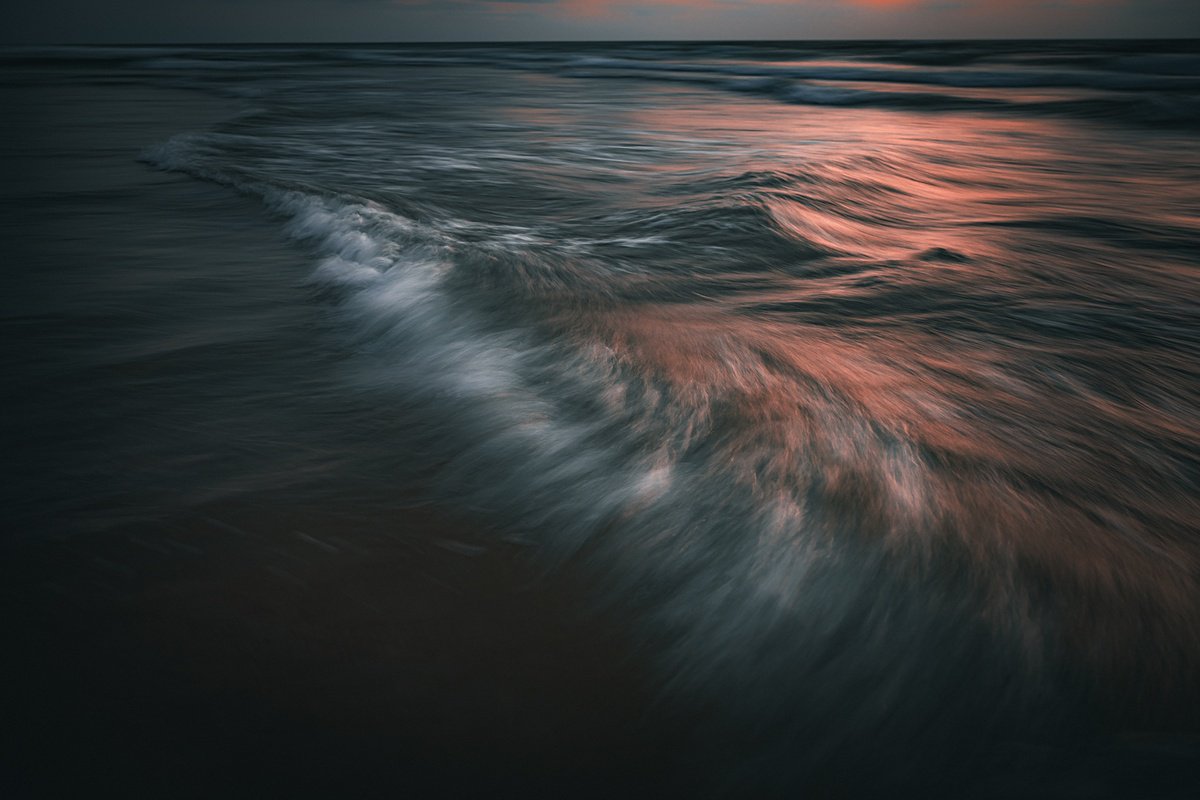 Landscape Photograph By Tal Paz-Fridman, 22 X 16", The Uniqueness Of Waves Xlix, Original Artwork