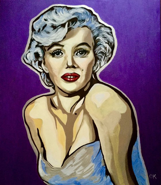 Marilyn Monroe. 50% OFF SALE. Goddess of Hollywood. Movie star. MODERN URBAN ART OFFICE ART DECOR HOME DECOR GIFT IDEA