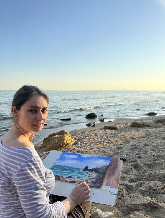 Soft Pastel Plein air Etude