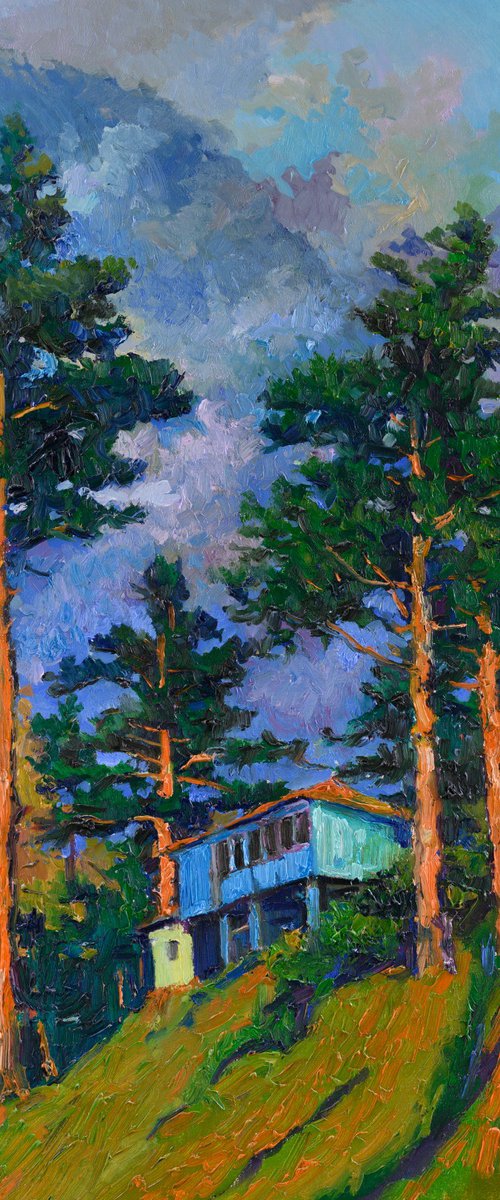 Pine Forest, After the Rain by Suren Nersisyan