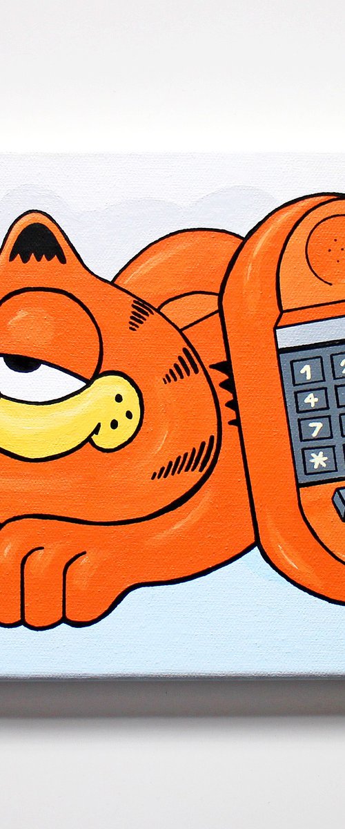 Garfield Phone by Ian Viggars