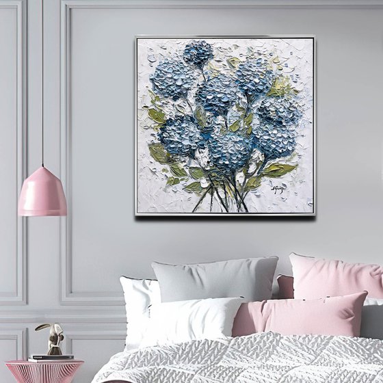 Blue Hydrangea