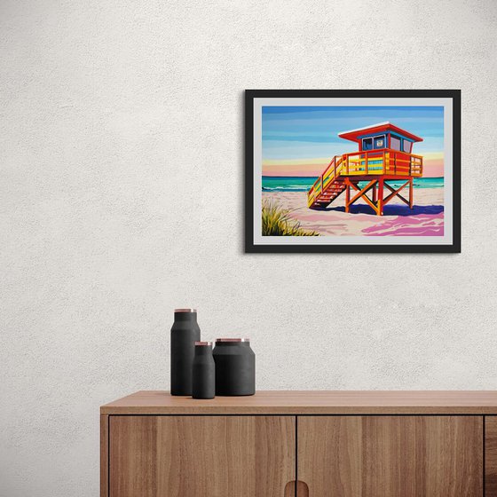 Lifeguard tower