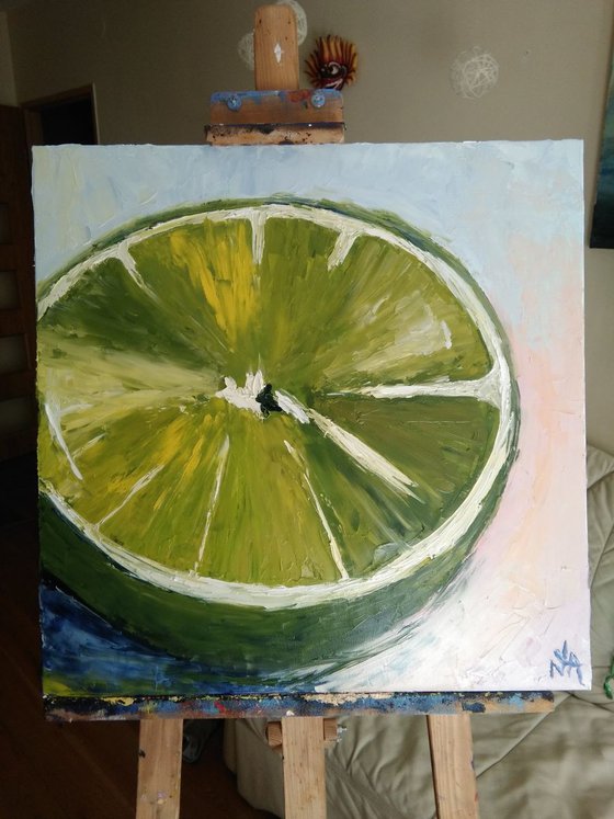 Lime, 50x50 cm